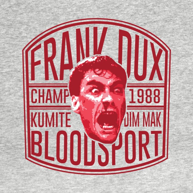 Frank Dux Bloodsport Scream by HeyBeardMon